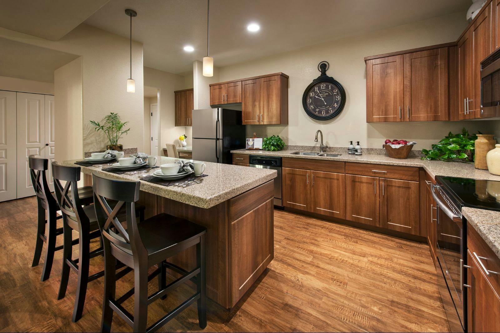 Gourmet Kitchen with Island