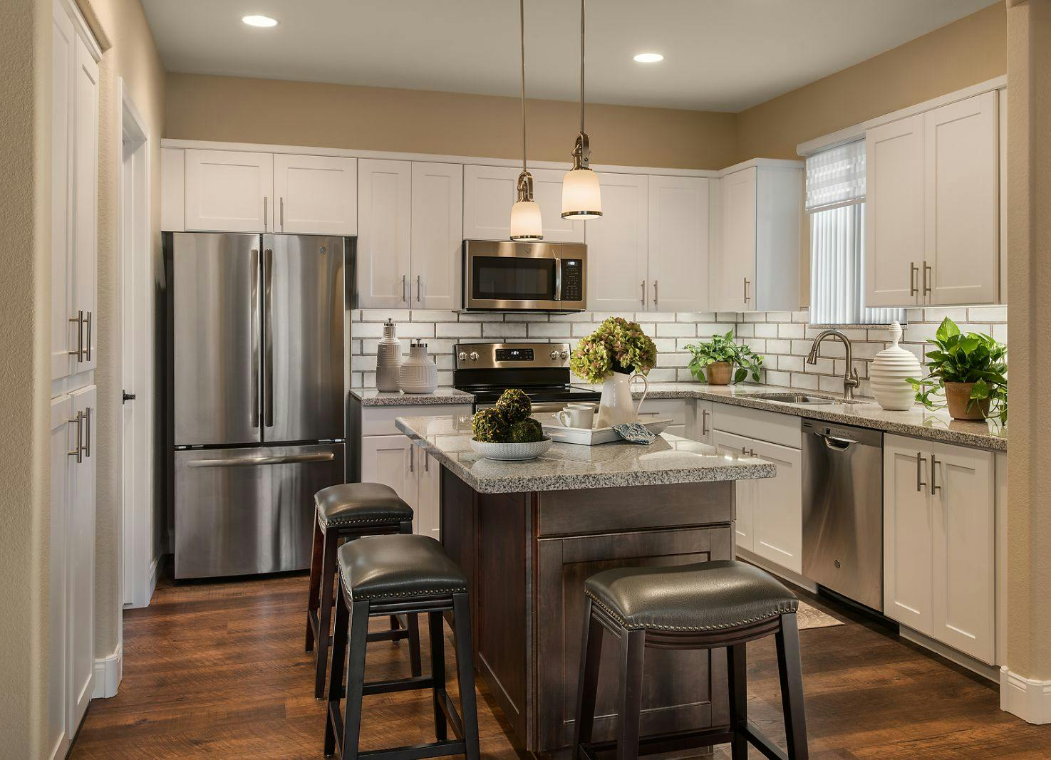 Gourmet Kitchen with Island