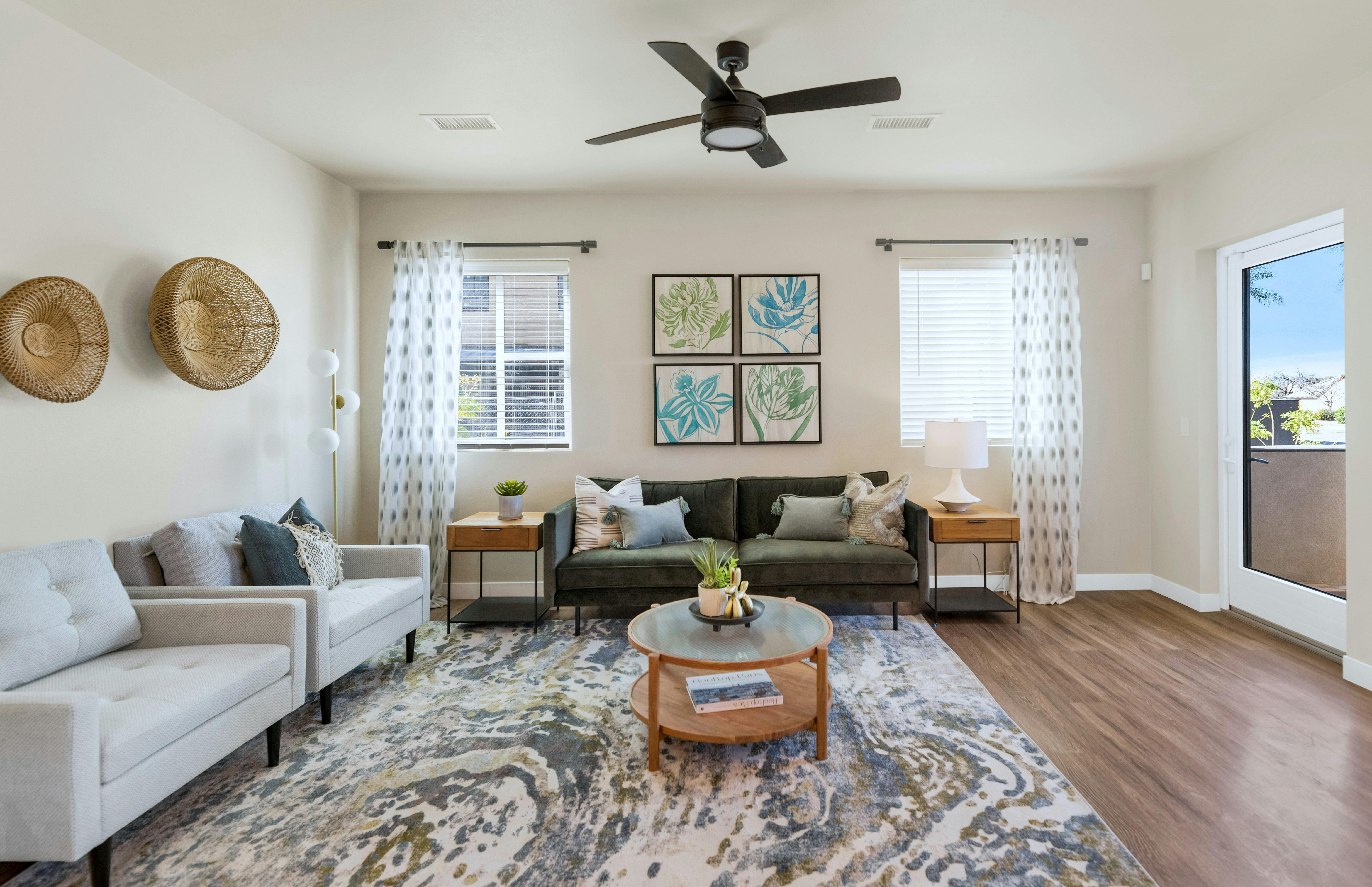 Spacious, Well-Lit Floor Plans