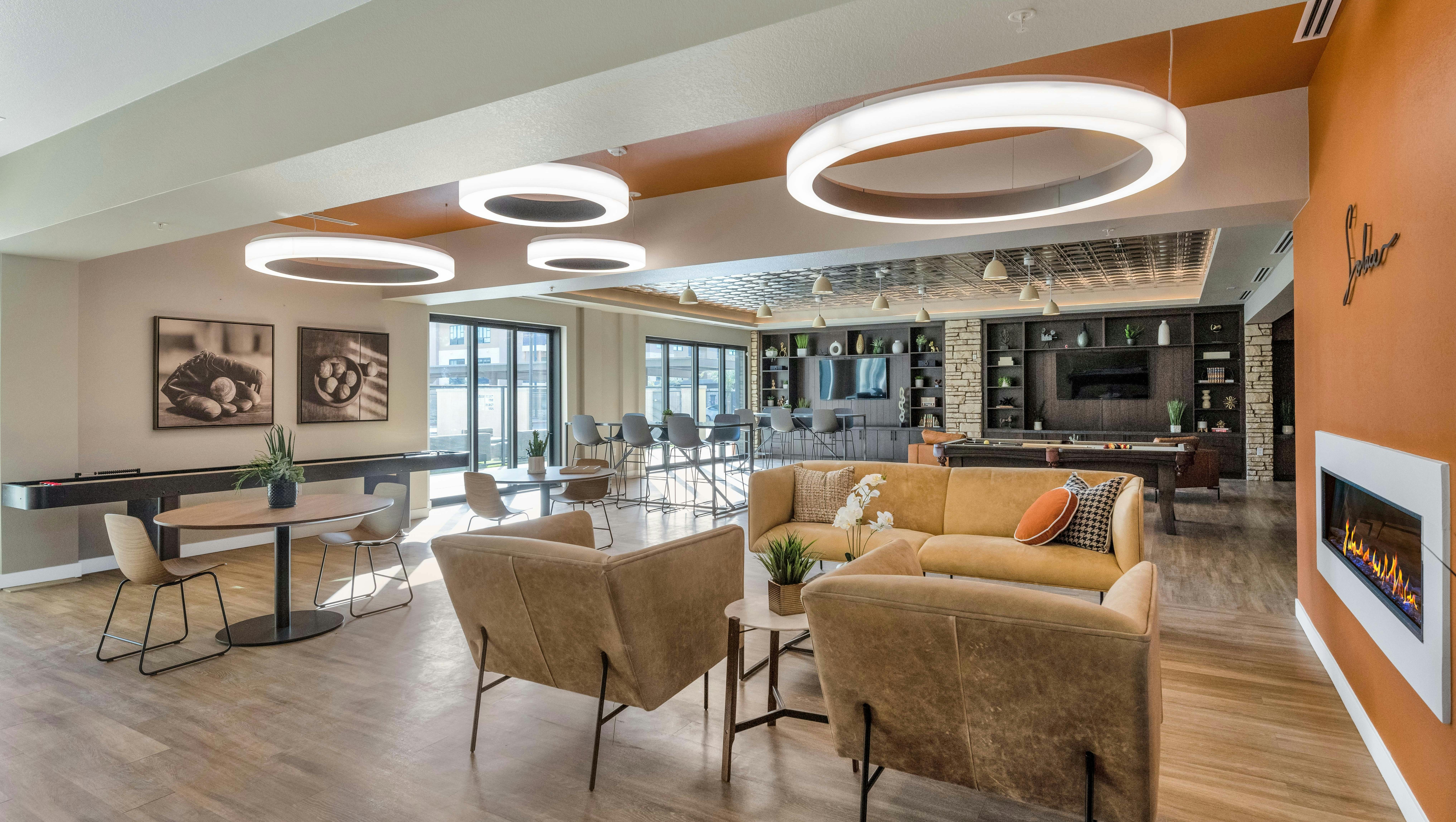 Exciting Resident Clubhouse