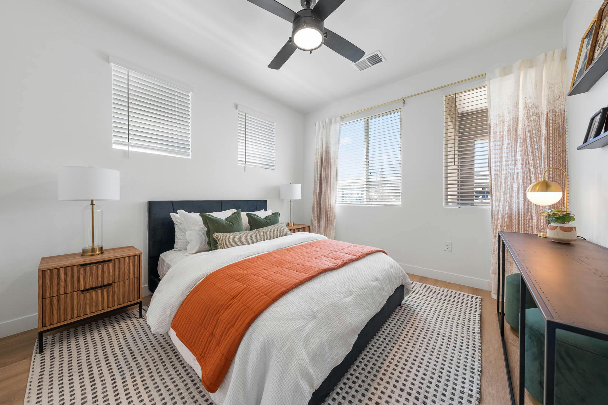 Bedroom with Ample Natural Light