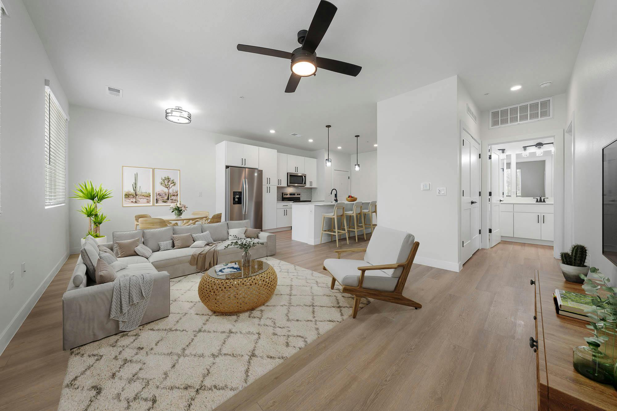 Spacious and Stylish Living