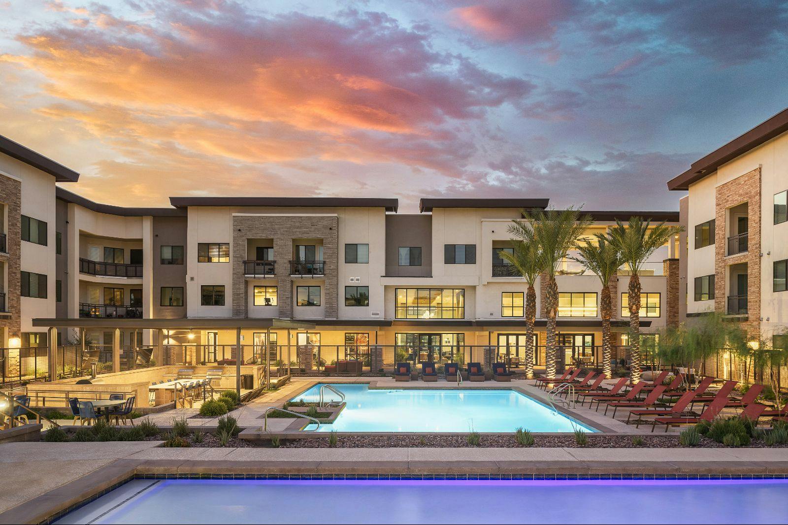 Expansive Private Swimming Pool and Spa