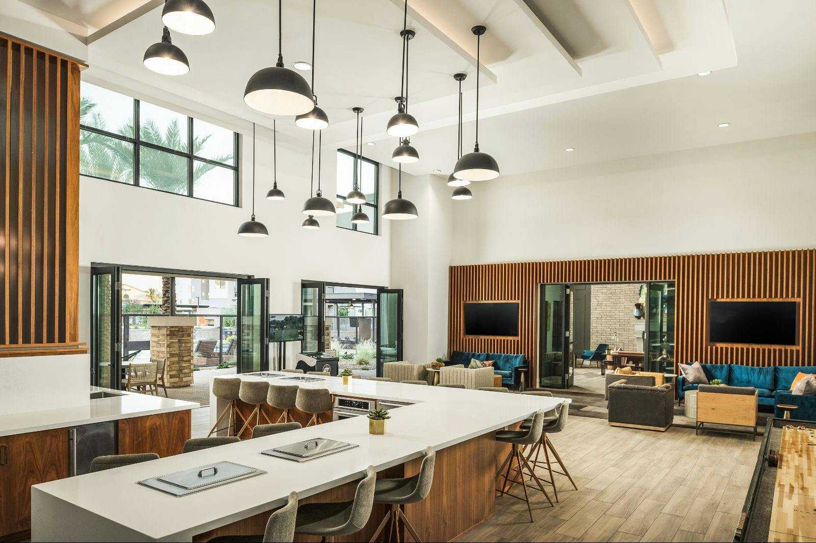 Spacious Game Room