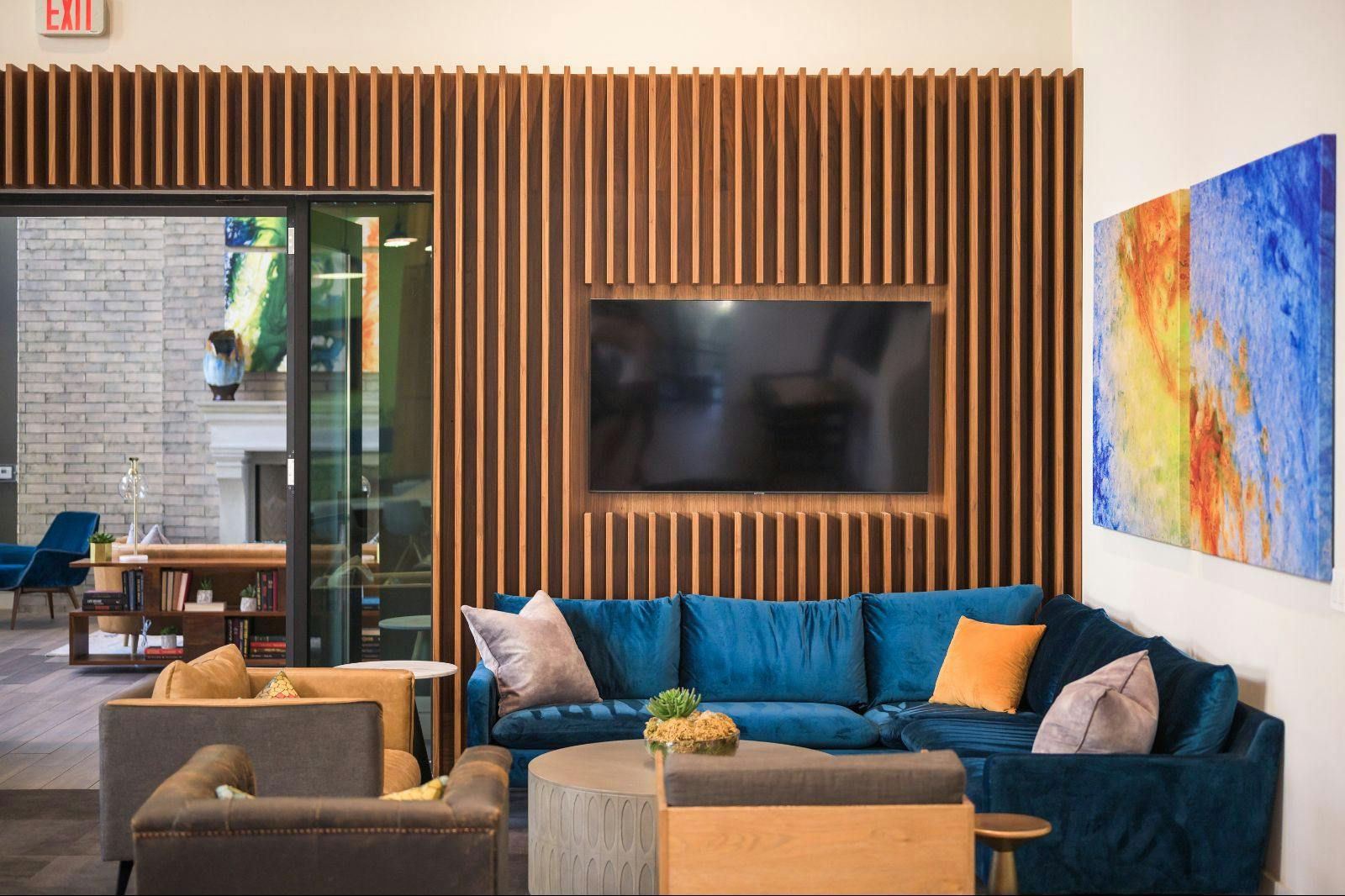 Upscale Club Room