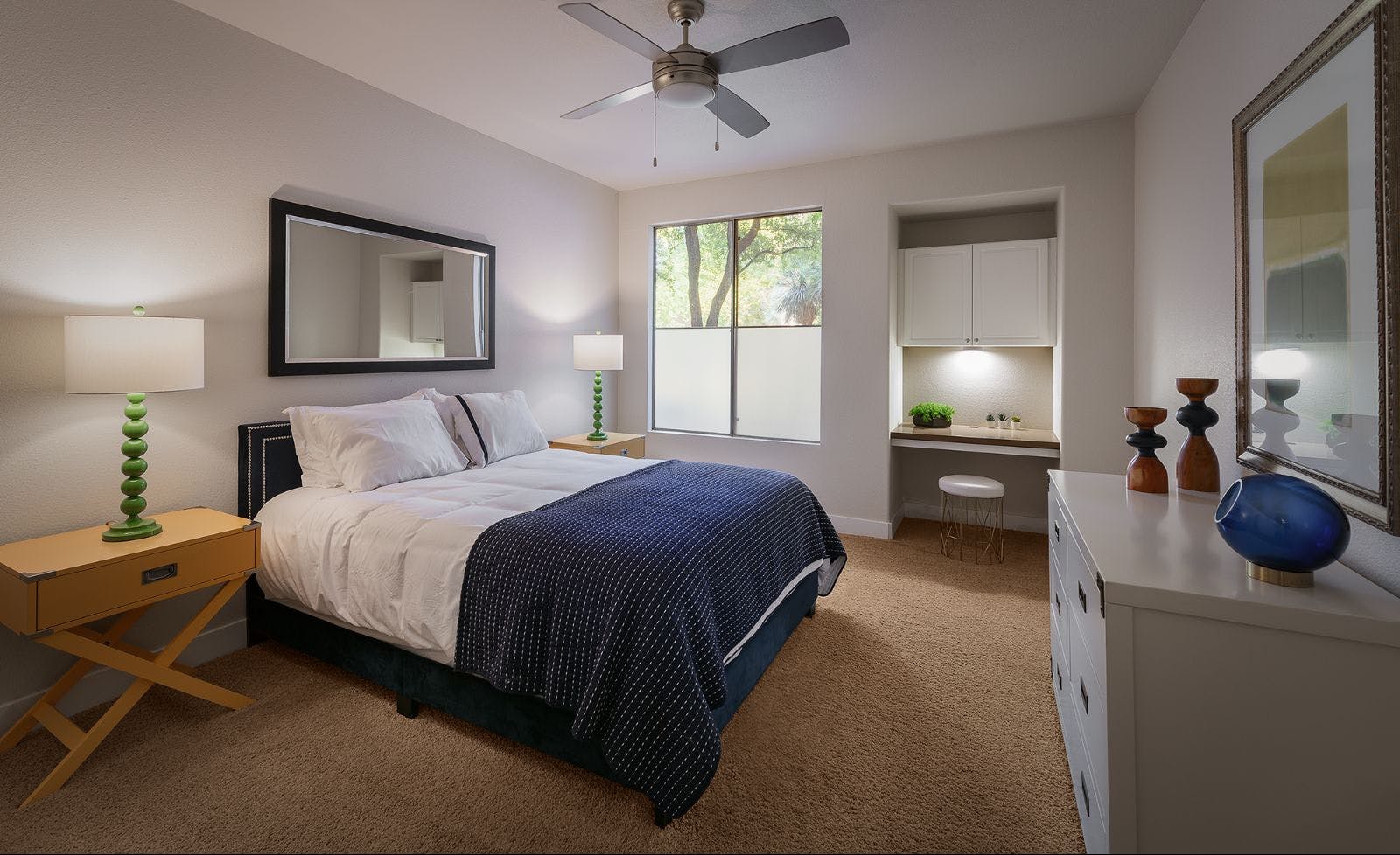 Bedroom with Work Station