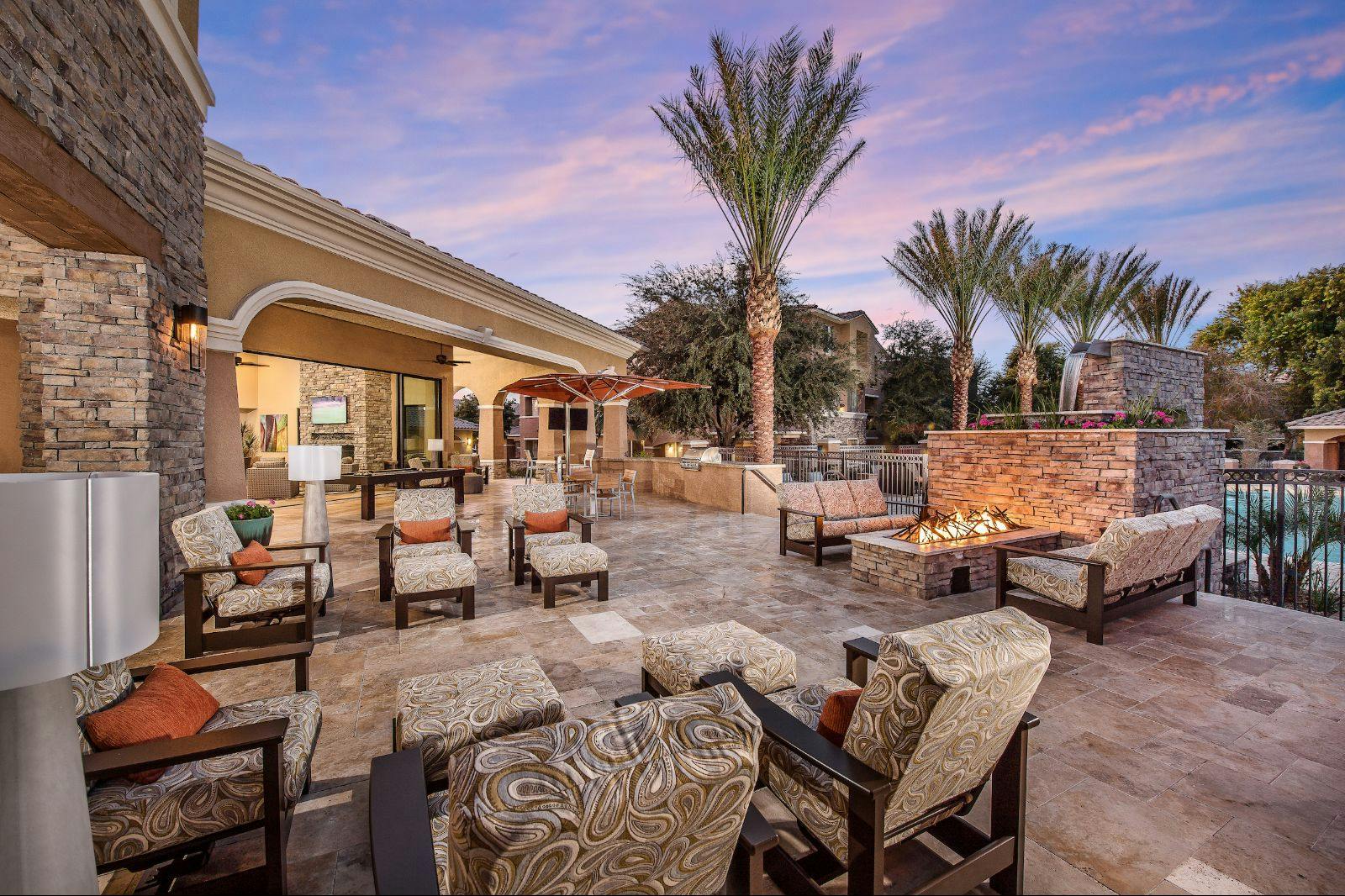 Breathtaking Views from Courtyard