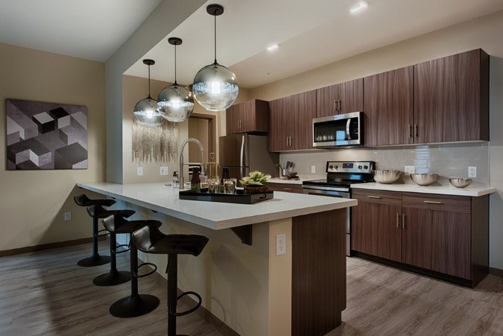 Modern kitchen layout