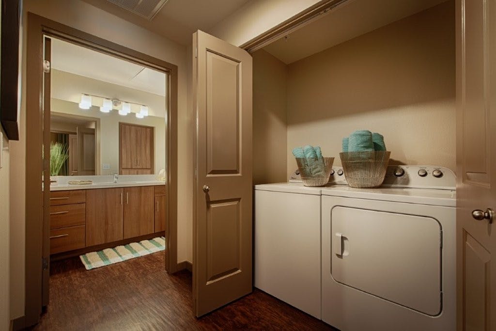 In unit washer and dryer