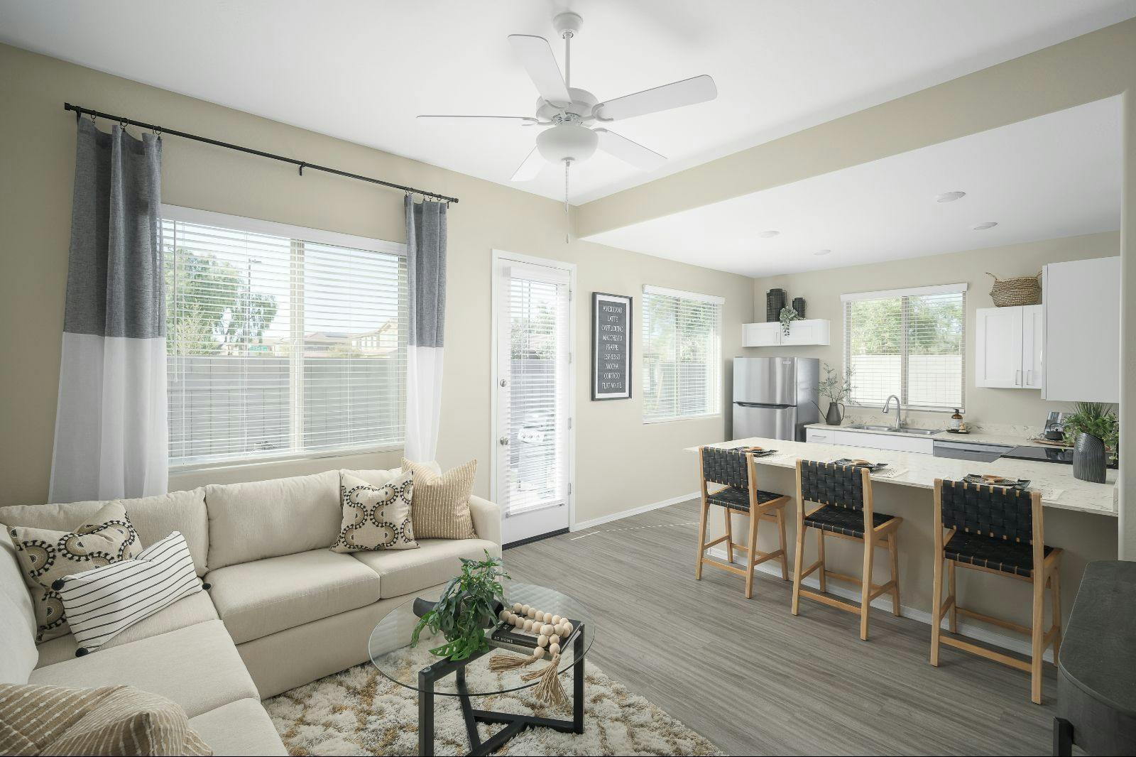 Open Concept Living Spaces