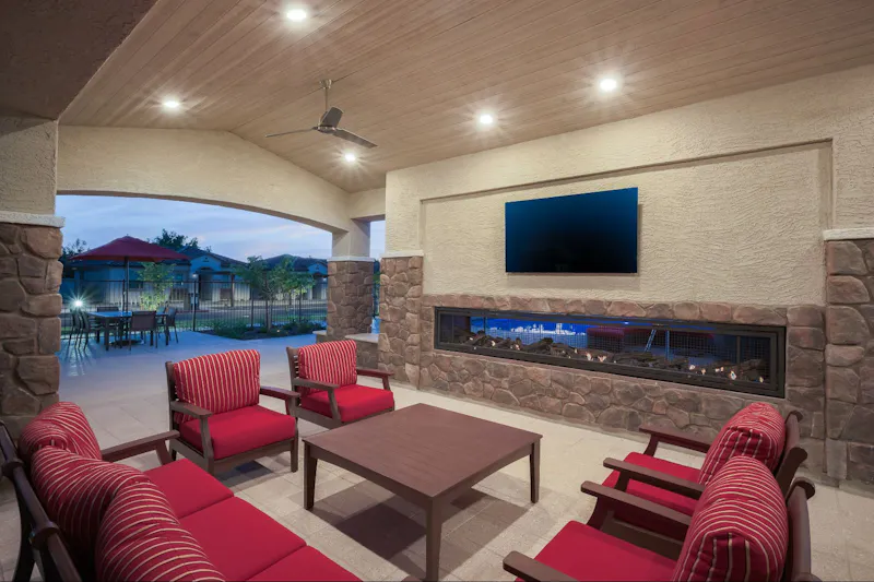 Outdoor Lounge Area