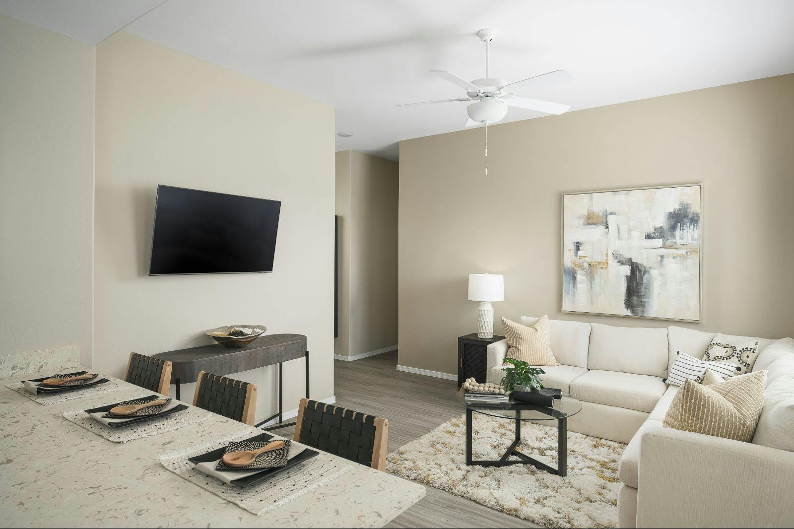 Spacious Living Room