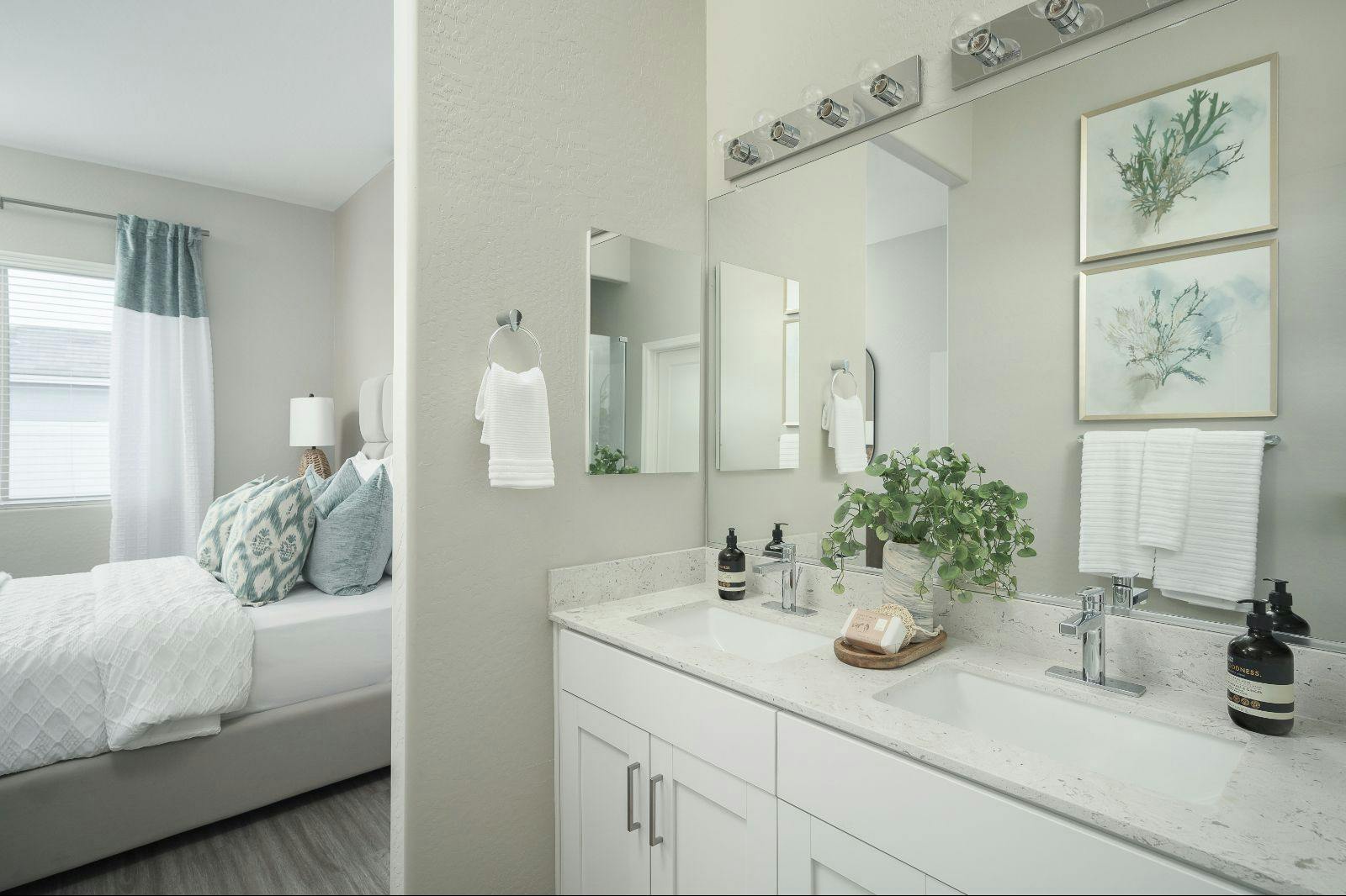 Primary Bedroom & Bathroom