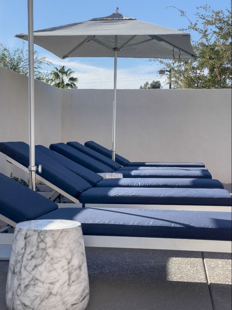 Pool Lounge Area