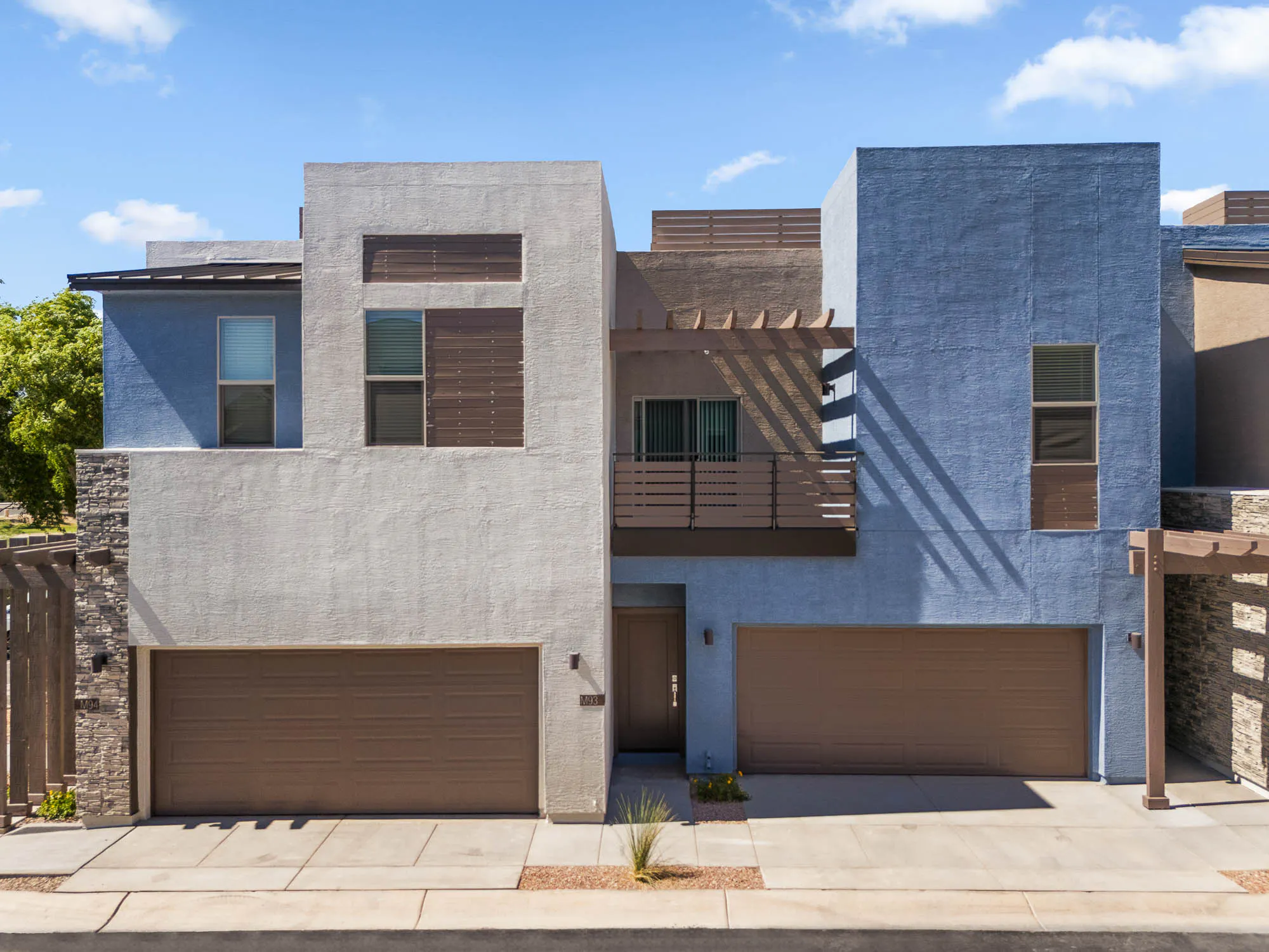 Private two-car garage parking