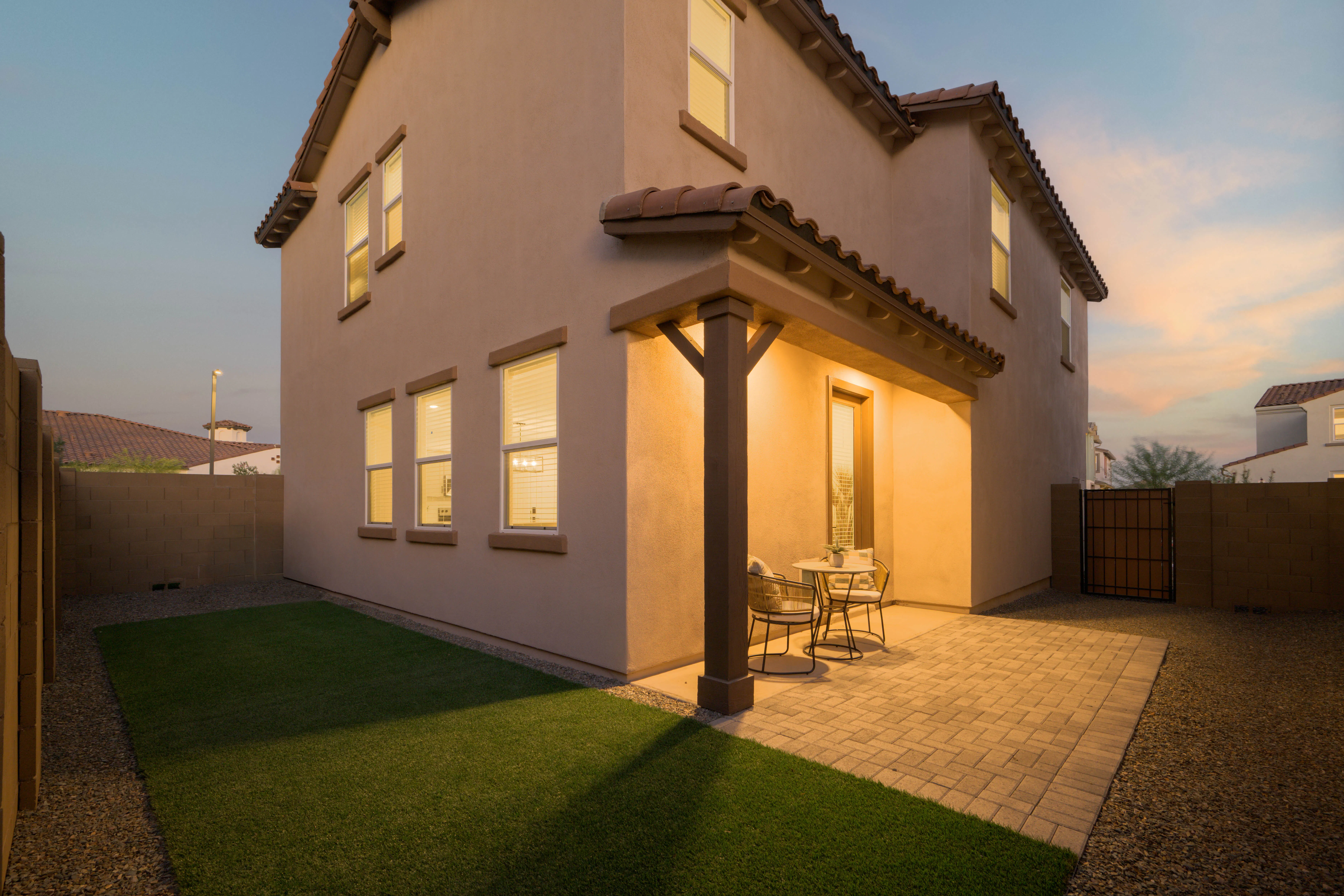 Spacious, Private Backyard