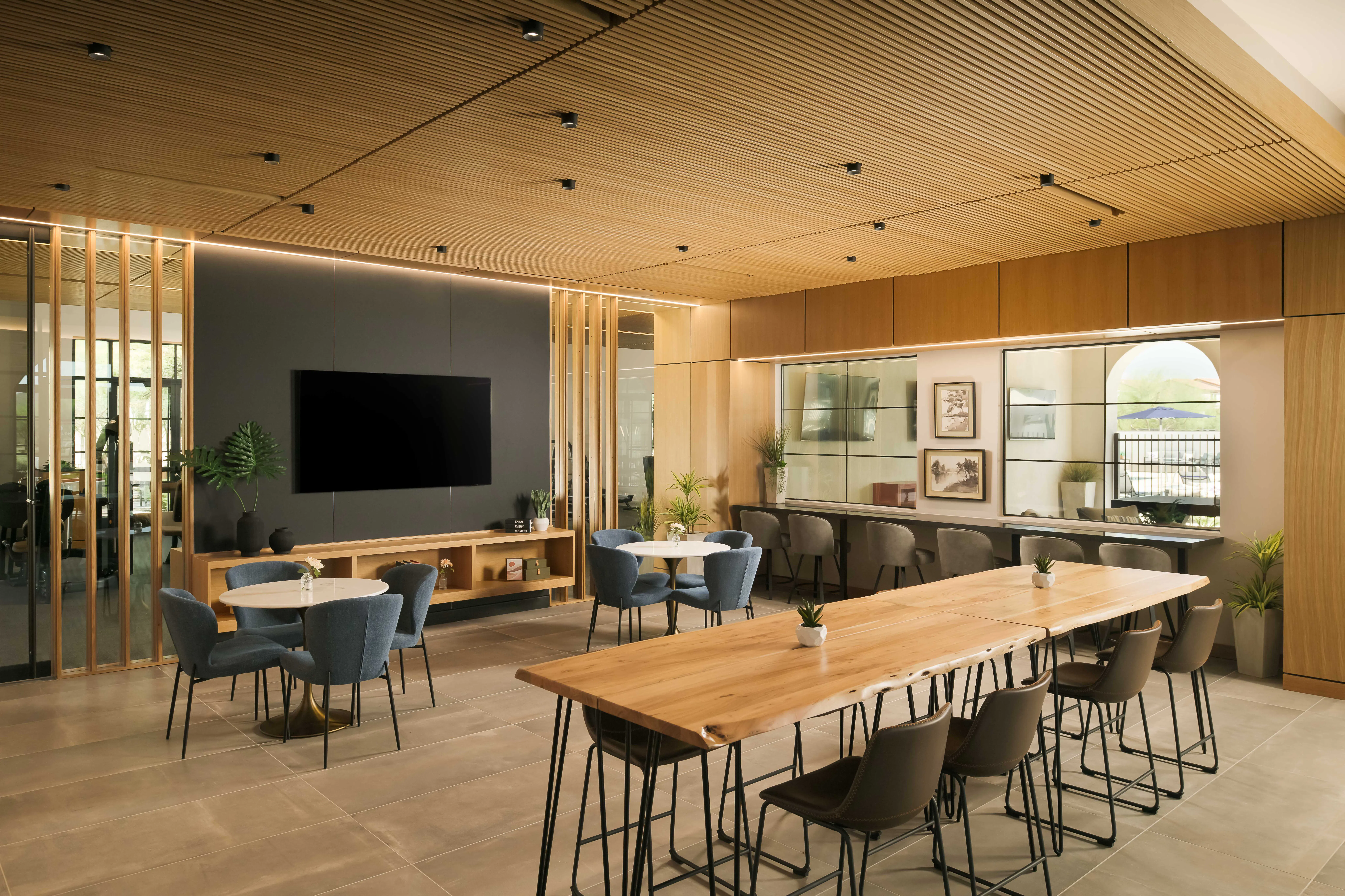 Clubhouse Seating Area