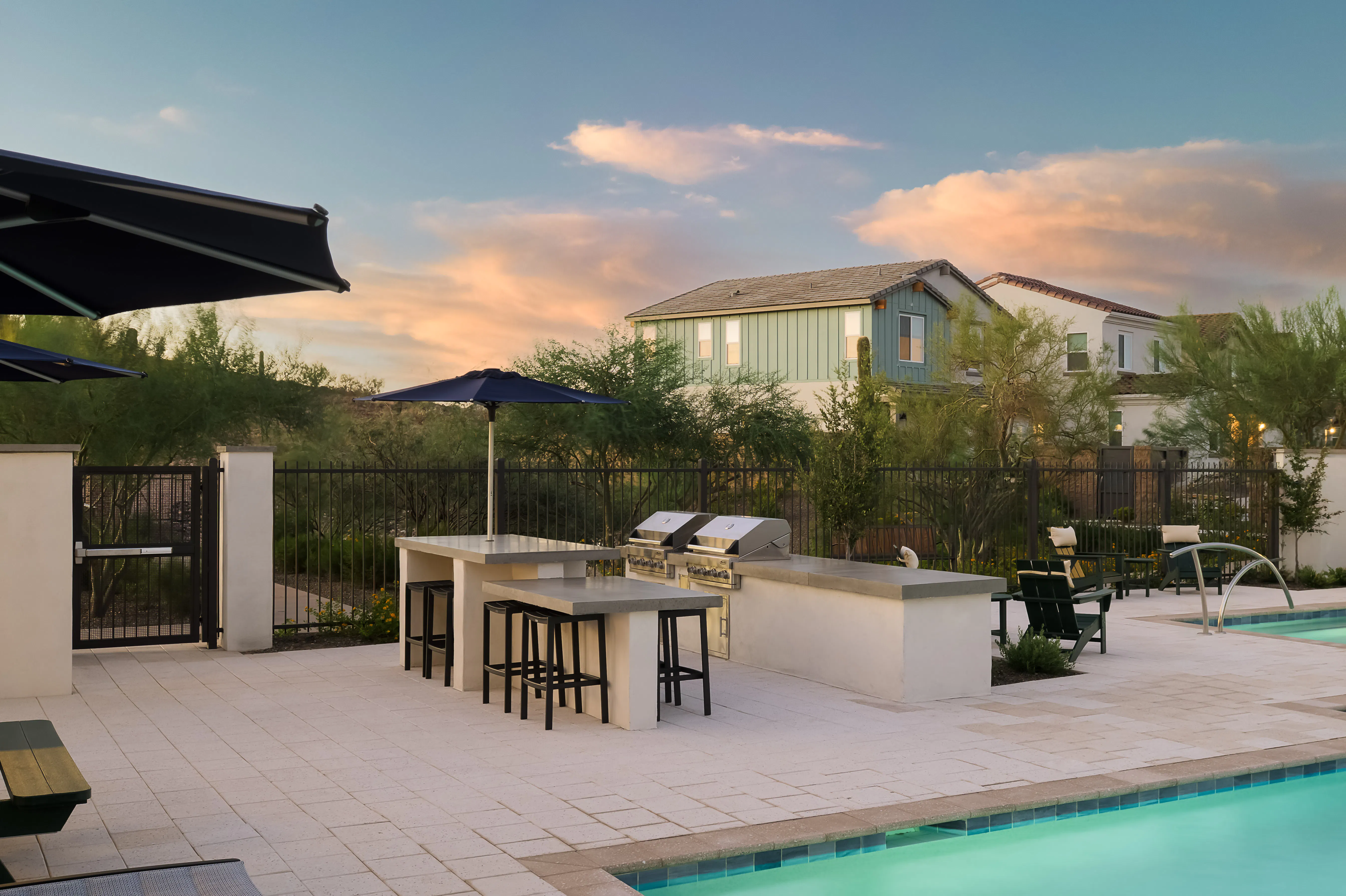 Outdoor Grilling Station