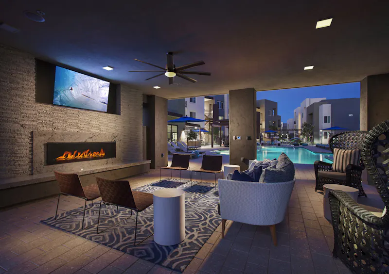 Outdoor Lounge Area