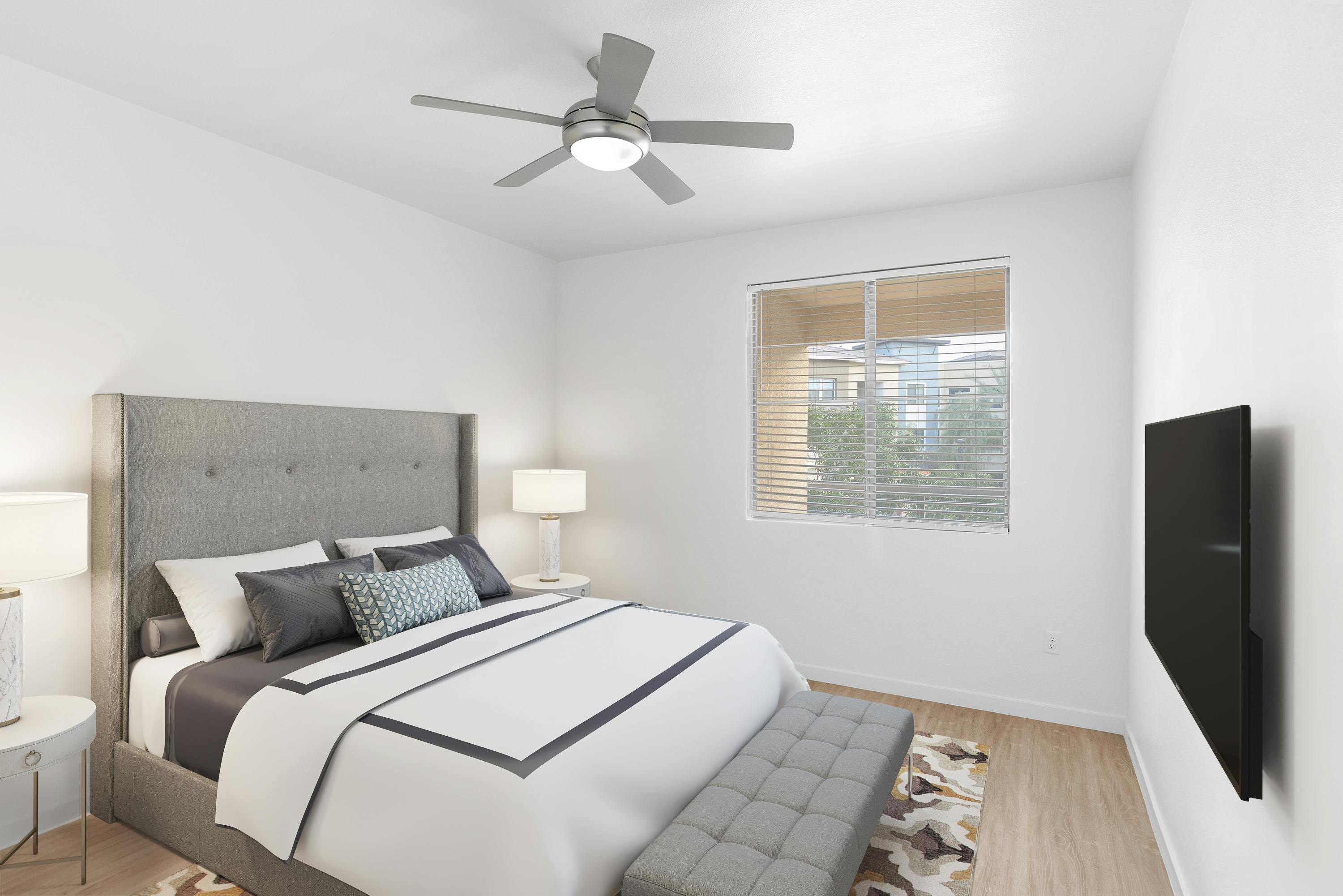 Spacious Bedrooms