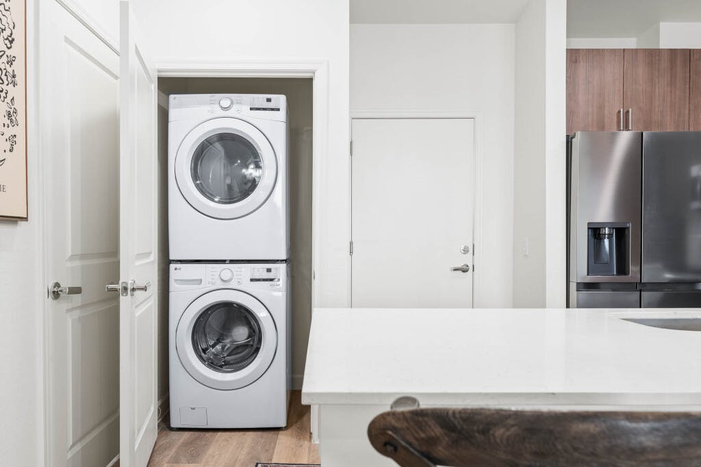 Full-Size Washer and Dryer